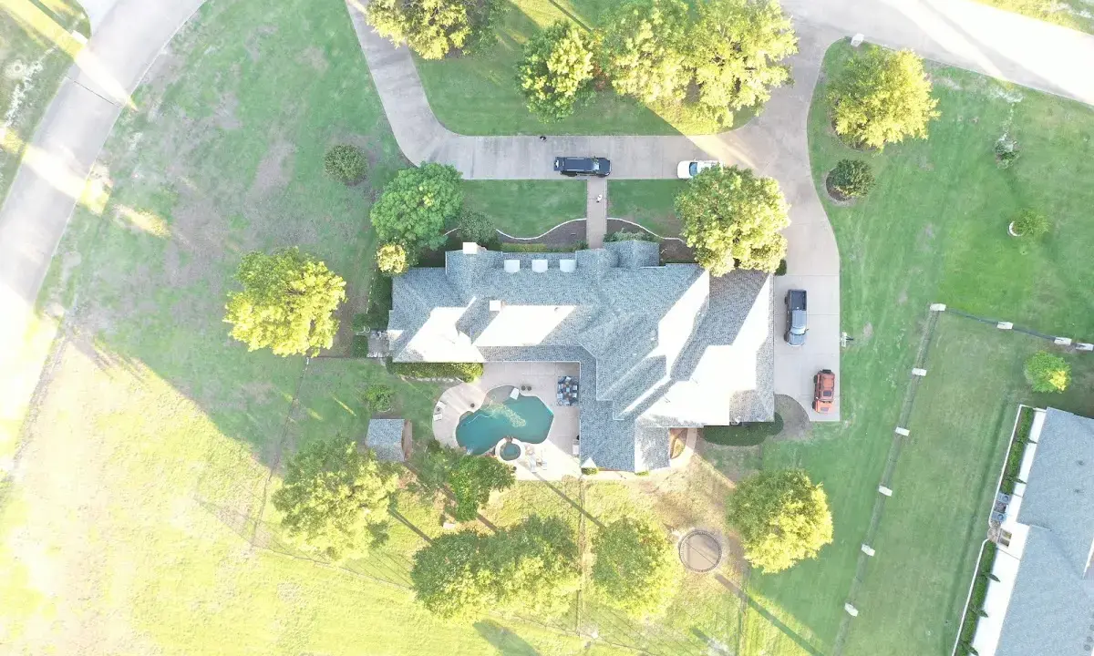 New shingle roof installation on a home in Westlake